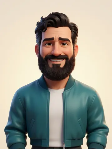 Cartoon character before